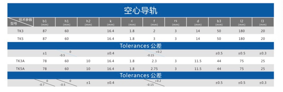 空心导轨 设计图2